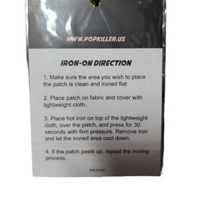 Popkiller Kanagawa Wave Sew/Iron-In Patch